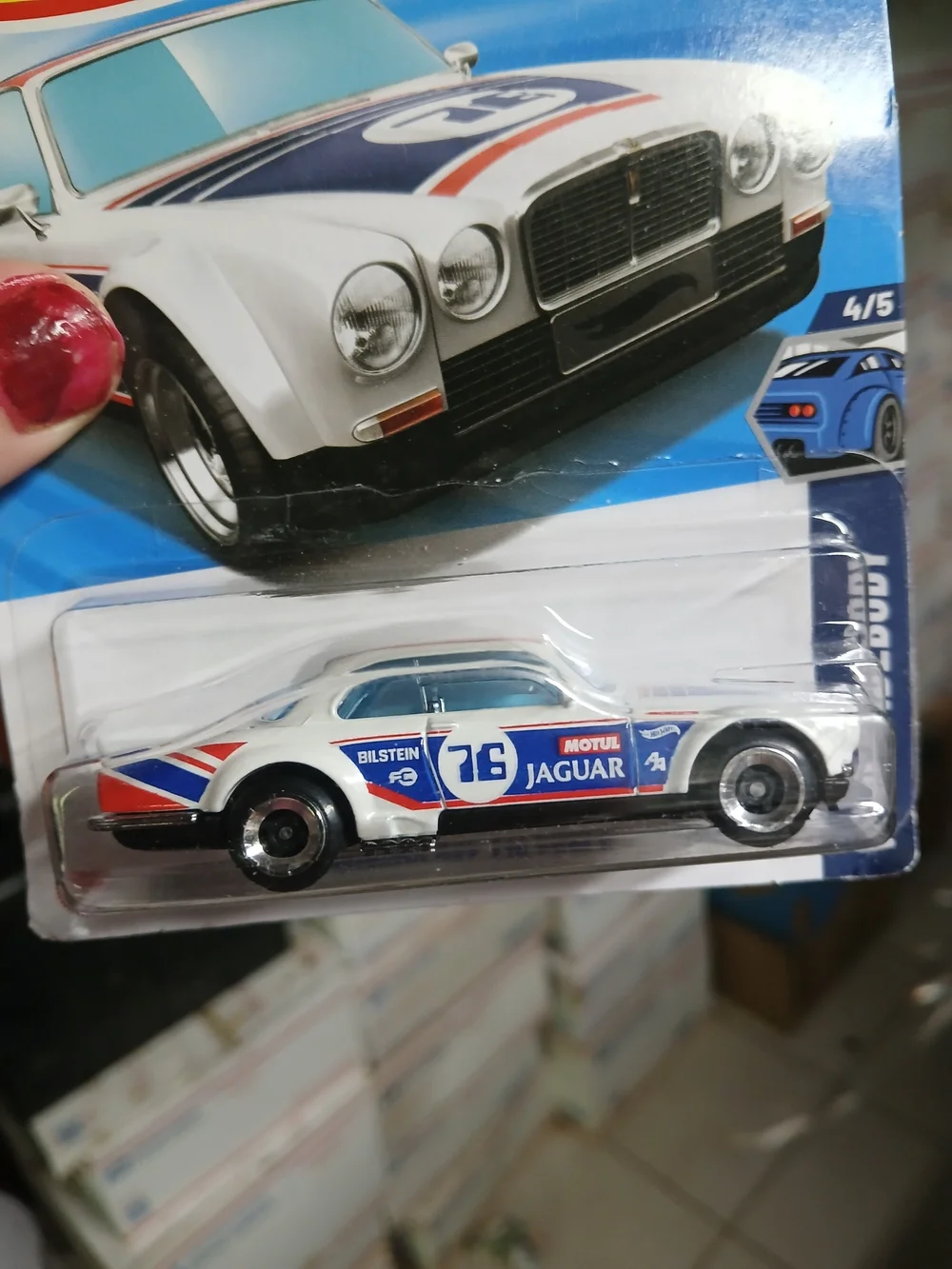 Hot Wheels Jaguar XJC V12 Coupe (Model HYW54), released as a 